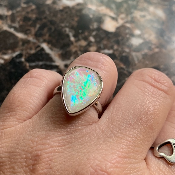 Jewelry - White Fire Opal Ring